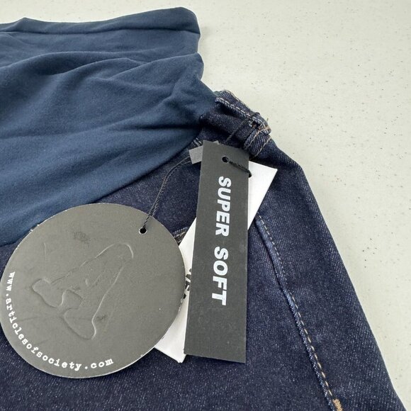 Articles of Society Maternity Skinny Jeans Secret Fit Panel Belly High Rise Sz27 - Picture 6 of 14